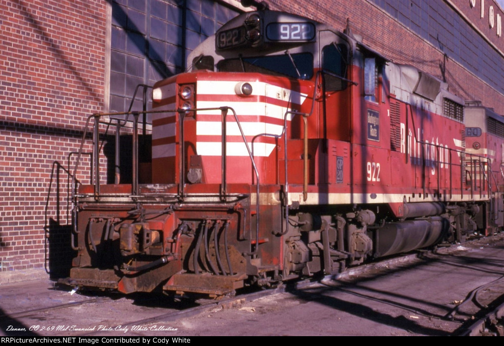 Chicago Burlington and Quincy GP20 922